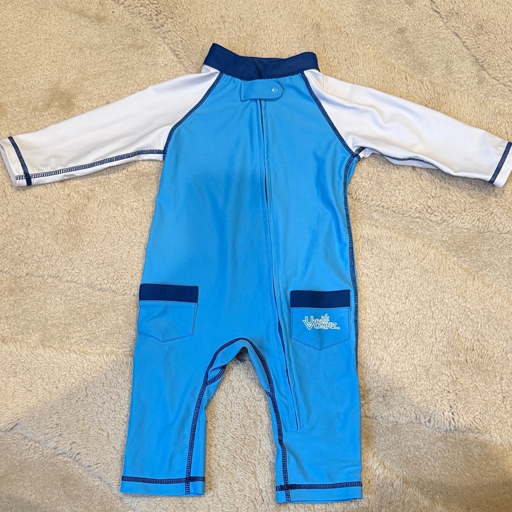 Blue Kids Swim Rashguard